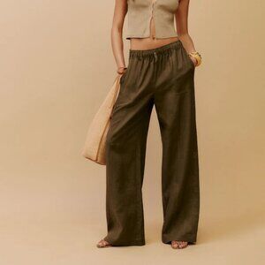 Reformation Declan Linen Pant (new without tags)